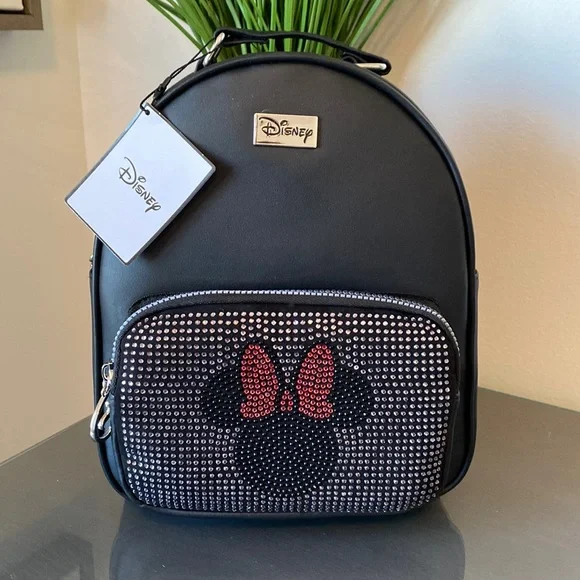 Disney | Bags | Minnie Mouse Gem Backpack | Poshmark